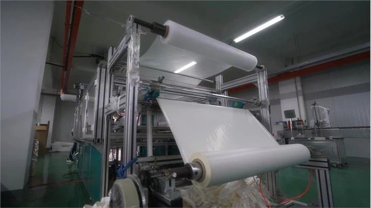 Industrial RO membrane sheet cutting