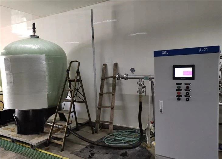 FRP tank fatigue test